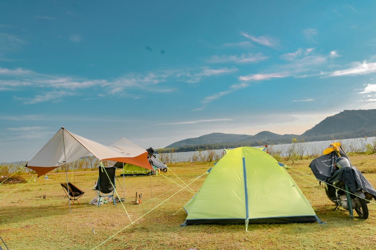 Thuê lều cắm trại Hồ Dầu Tiếng
